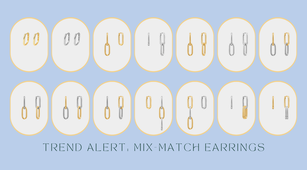 Trend Alert: Mix-match earrings