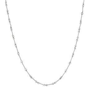 
            
                Load image into Gallery viewer, Twist link Necklace | Silver
            
        