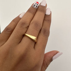 Heart Stacker Ring - Gold