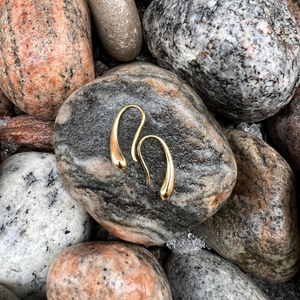 Drop Hook Earrings | Gold