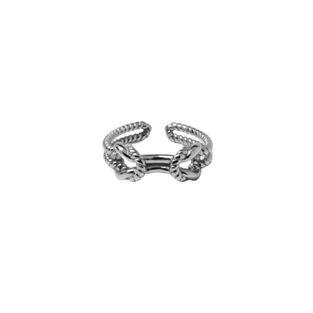 Double Knot Ring | Silver