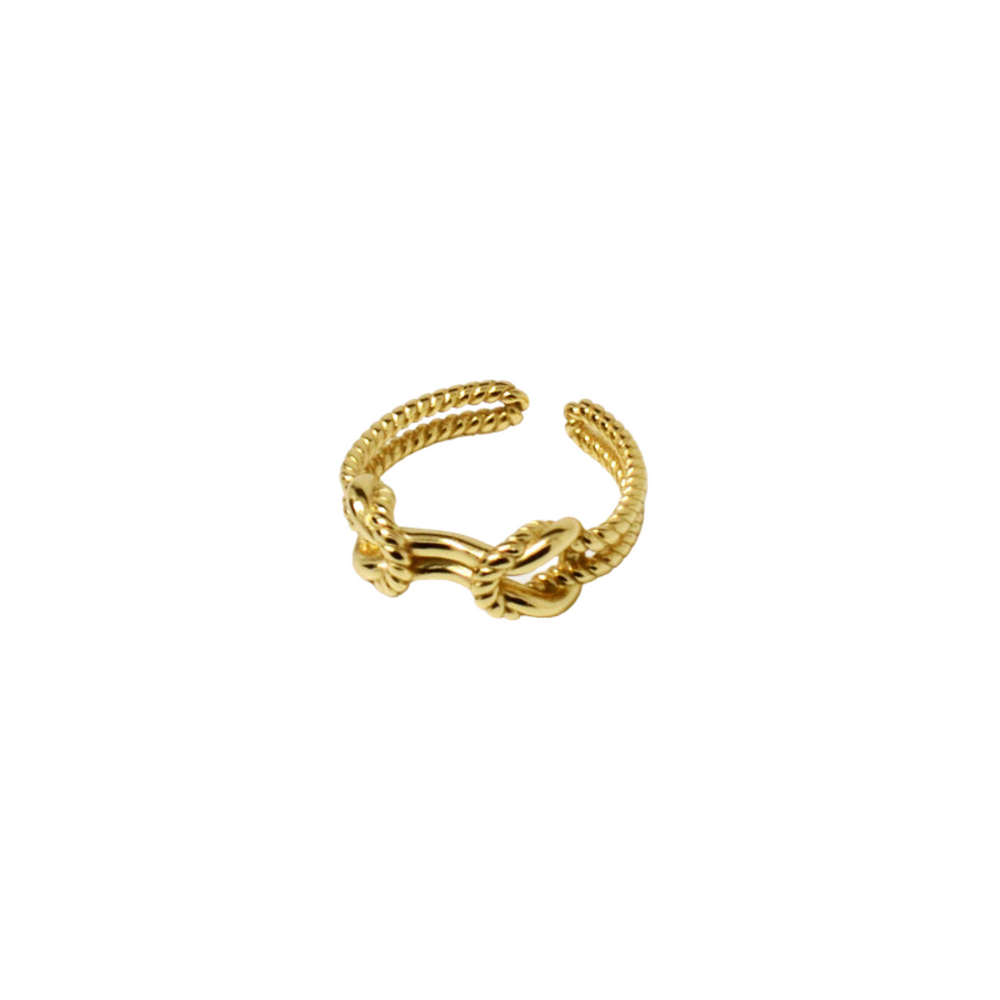 Double Knot Ring - Gold