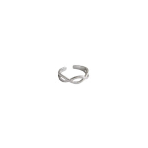 Infinity wave Toe Ring