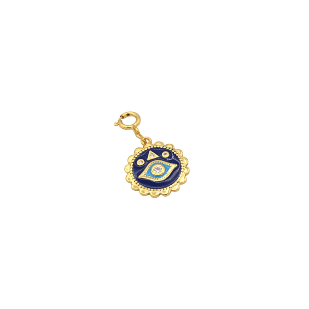 
            
                Load image into Gallery viewer, Evil Eye Charm | Gold
            
        