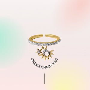 Celeste Charm Ring