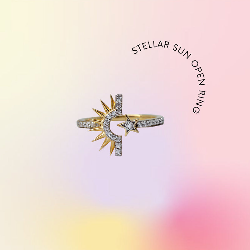 Stellar Sun Open Ring