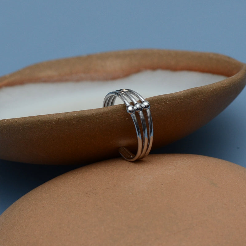 Tri-band Toe Ring