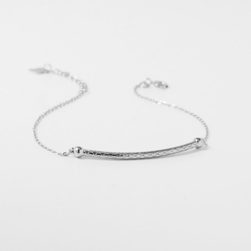 Bar Bracelet - Silver