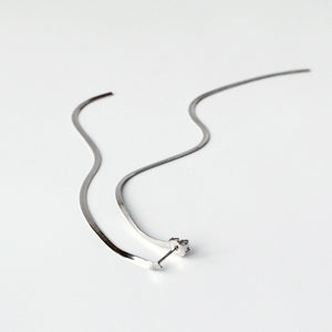 Ripple Duster Earrings | Silver