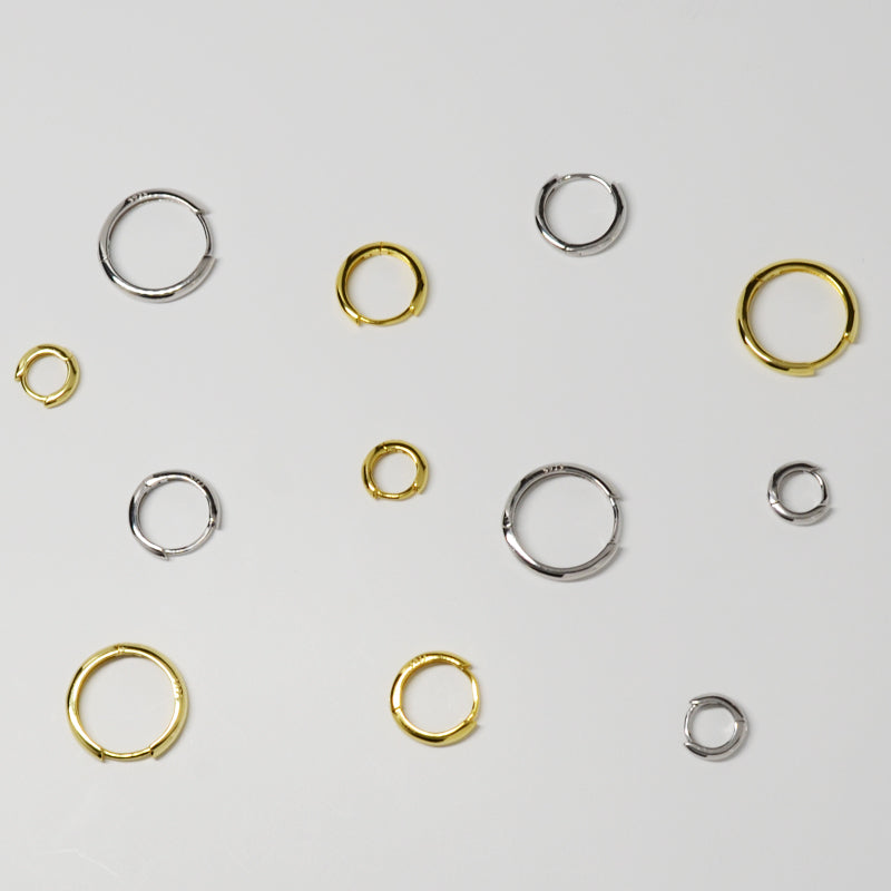 Infinity Loop Hoop | Silver