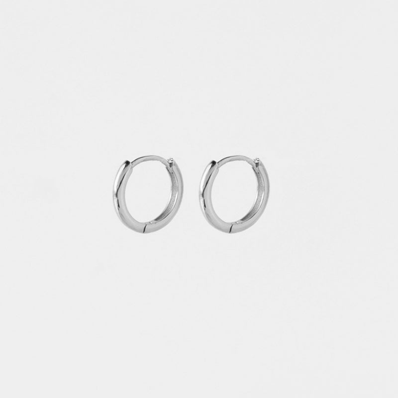 Infinity Loop Hoop | Silver