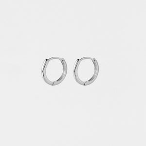 Infinity Loop Hoop | Silver