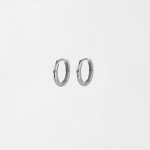 Infinity Loop Hoop | Silver