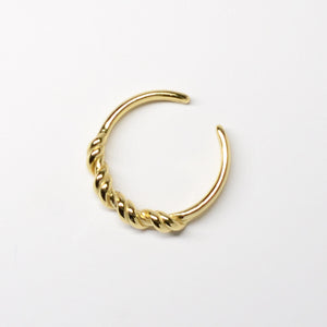 
            
                Load image into Gallery viewer, Twist Ring - Gold
            
        