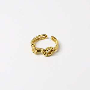 Double Knot Ring - Gold