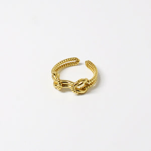 Double Knot Ring | Gold
