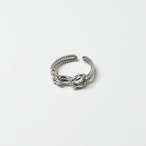 Double Knot Ring | Silver