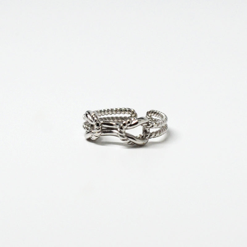 Double Knot Ring | Silver
