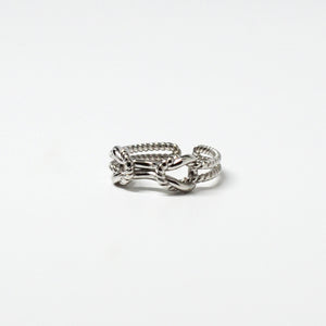 Double Knot Ring | Silver