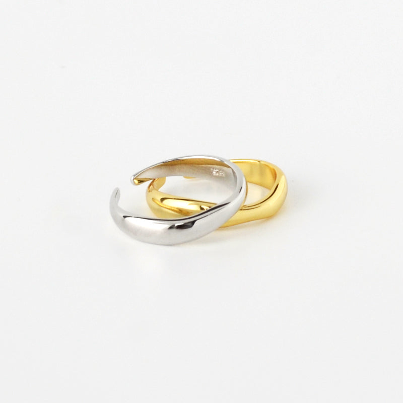 Ripple Wave Ring | Silver