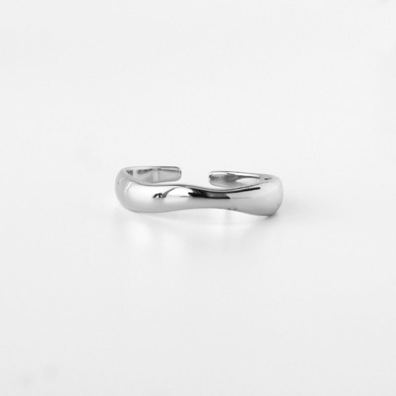 Ripple Wave Ring | Silver