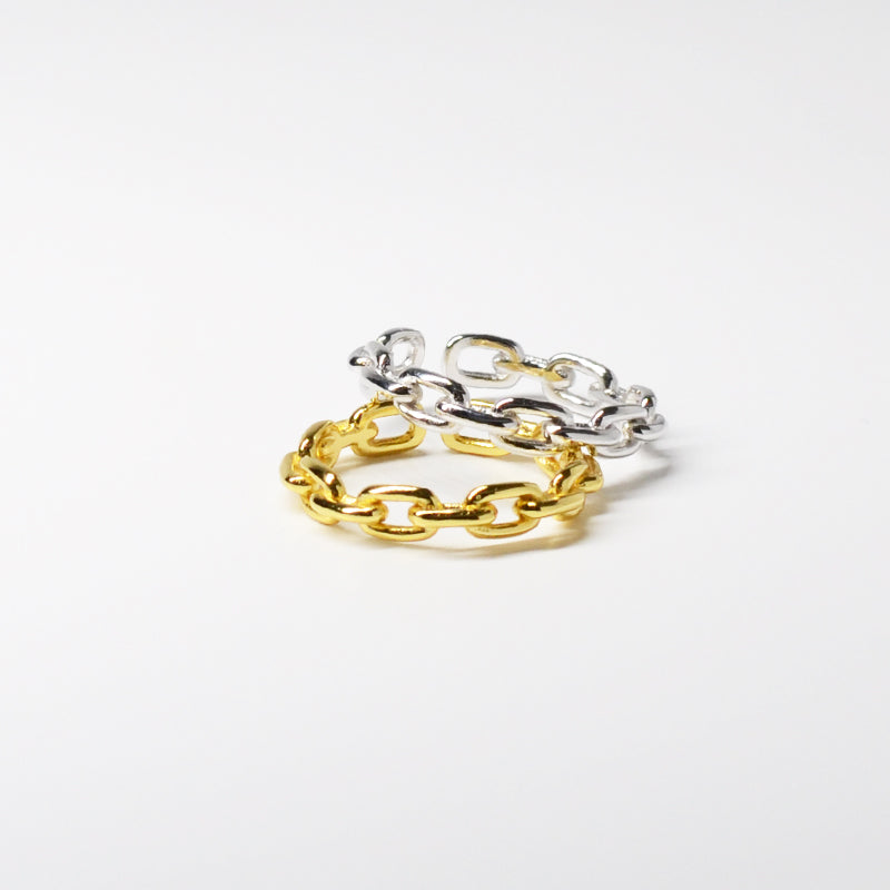 Linked Band Ring | Gold