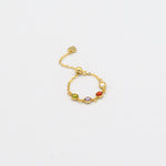 Candy link Chain Ring - Gold